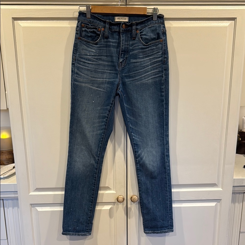 Madewell Subtle Paint Speckled Women's Jeans